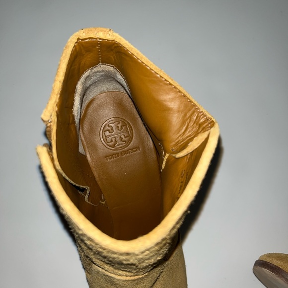 Tory Burch Shoes ~Tory Burch Suede Bootie ~Color: Tan ~Size: 7.5 - Picture 10 of 10